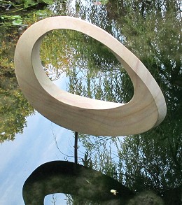 Jim Milner Geometric Sculpture Möbius Egg I