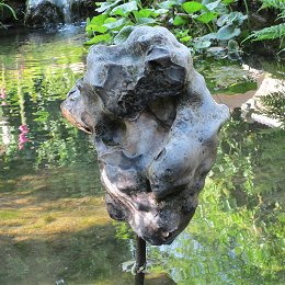 jim milner stone sculpture - flint