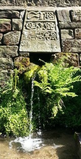 jim milner garden waterfall stone sculpture